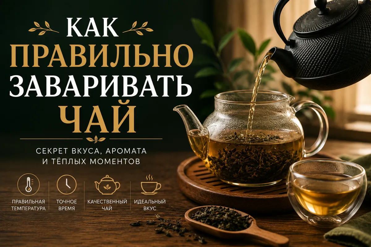 Как правильно заваривать чай