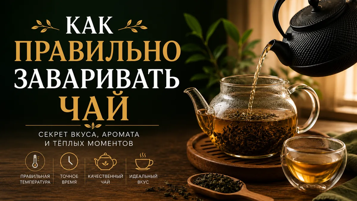 Как правильно заваривать чай