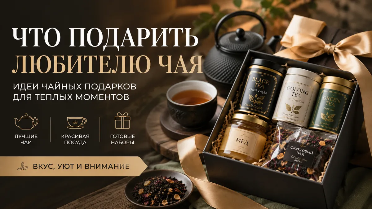 Что подарить любителю чая