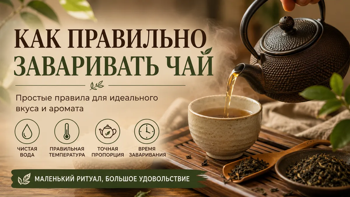 Как правильно заваривать чай