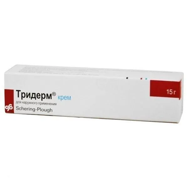 Тридерм крем 15 г 
