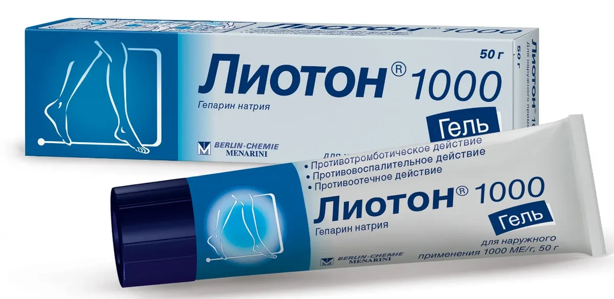 Лиотон 1000® 50г гель