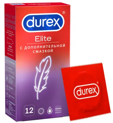 Презерватив №12 Durex Elite