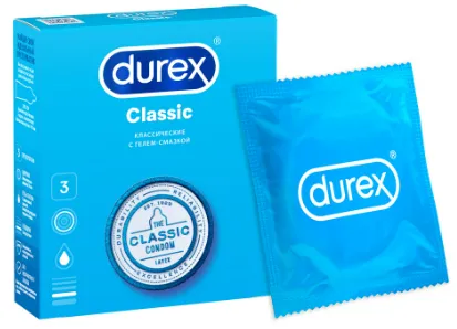Презерватив №3 Durex Classic