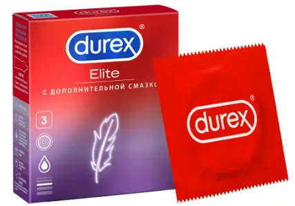 Презерватив №3 Durex Elite