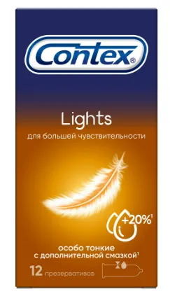 Презерватив Contex №12 Lights