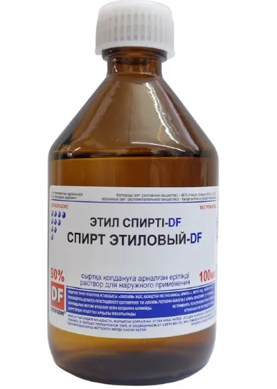Этиловый спирт-DF 90% 100мл раствор д/наружного применения (Досфарм)