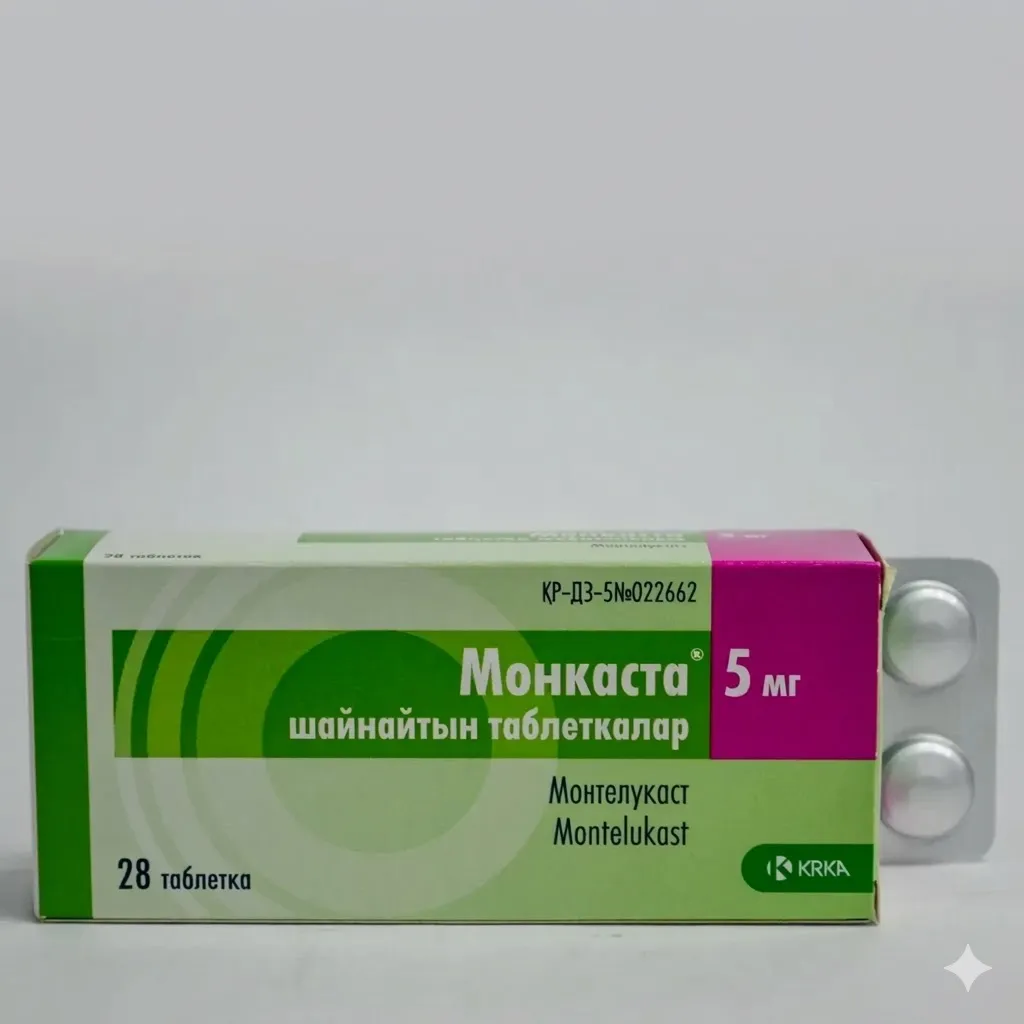 Монкаста® 5мг №28 таблетки жевательные