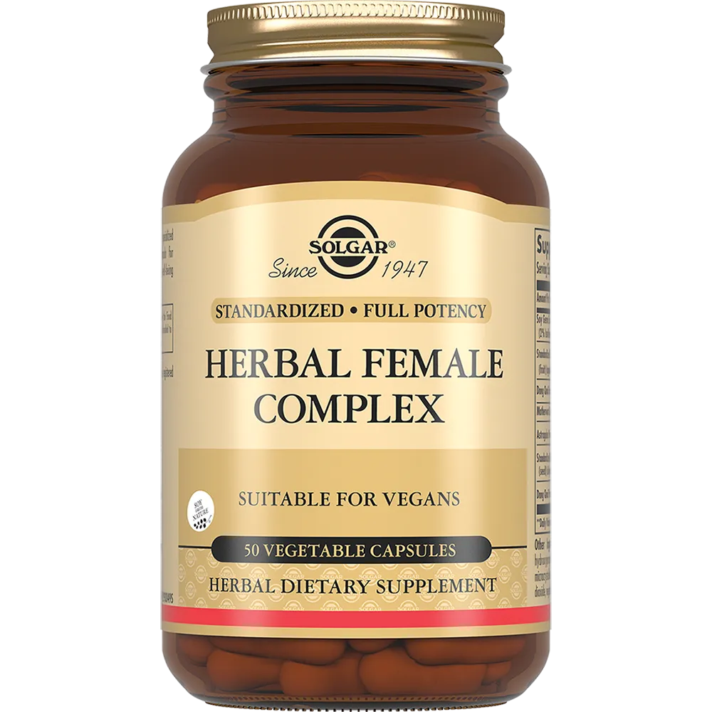 Solgar Herbal Famele Complex капсулы для женщин 50 штук