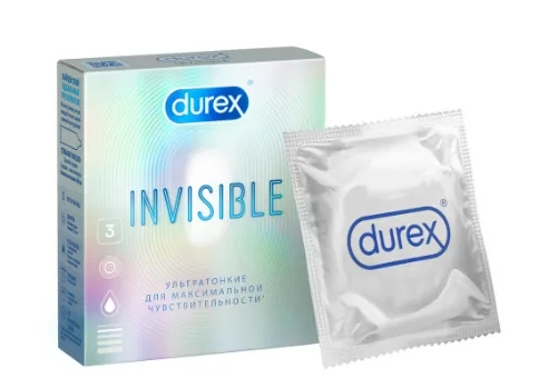 Презерватив №3 Durex Invisible