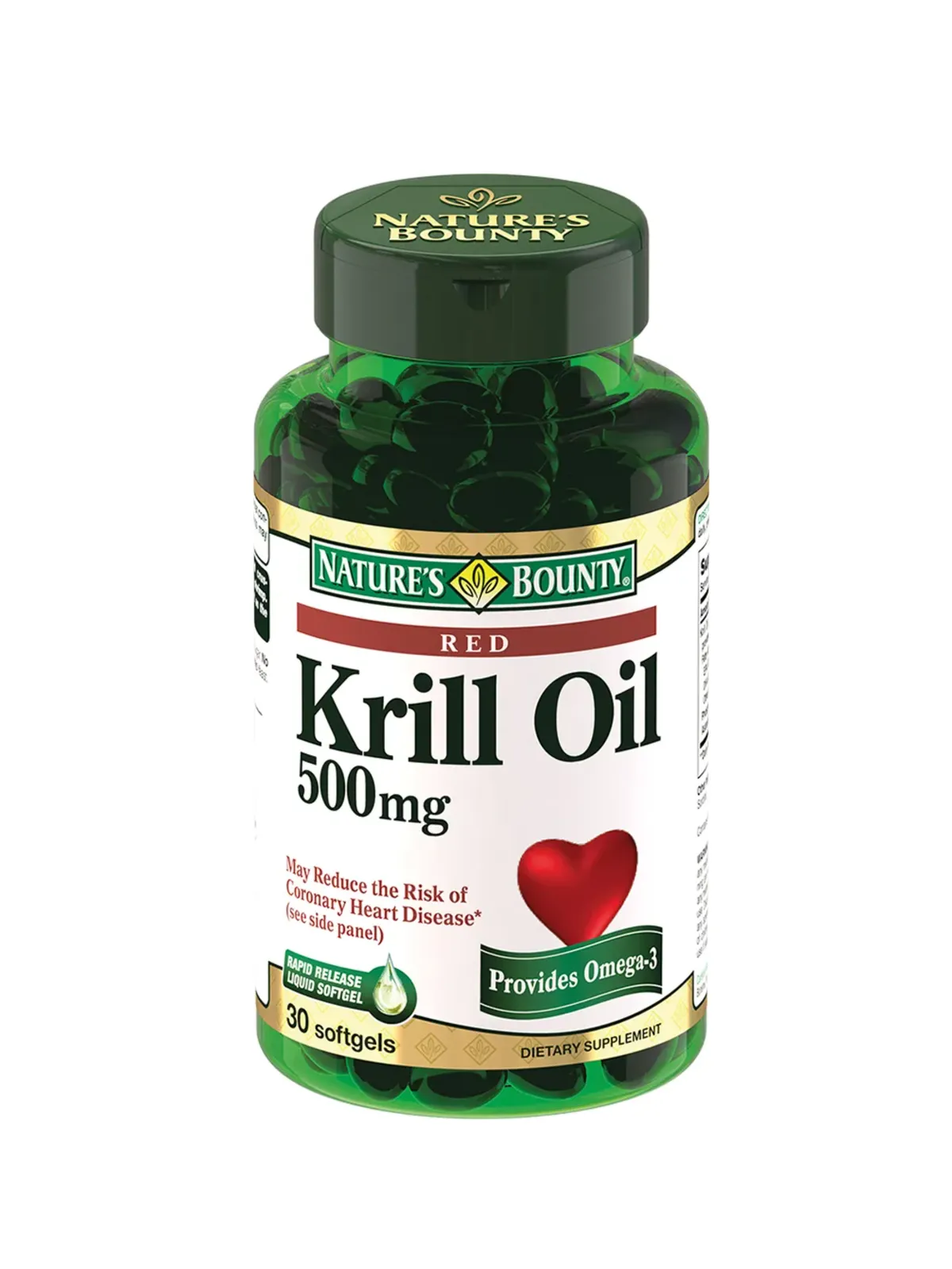 Nature's Bounty Масло криля 500 мг капсулы 30 шт