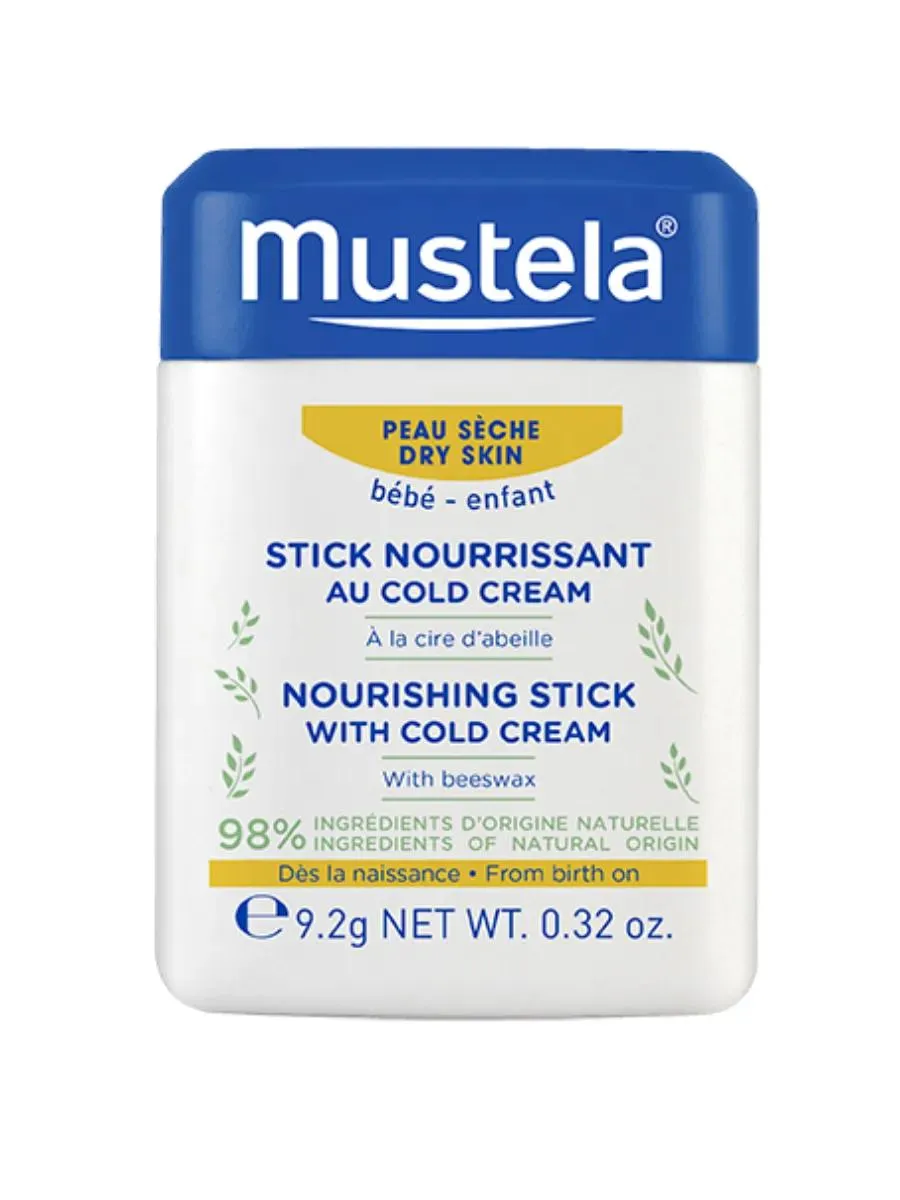 Mustela Карандаш питательный с Cold Cream для лица и губ 10,1 мл