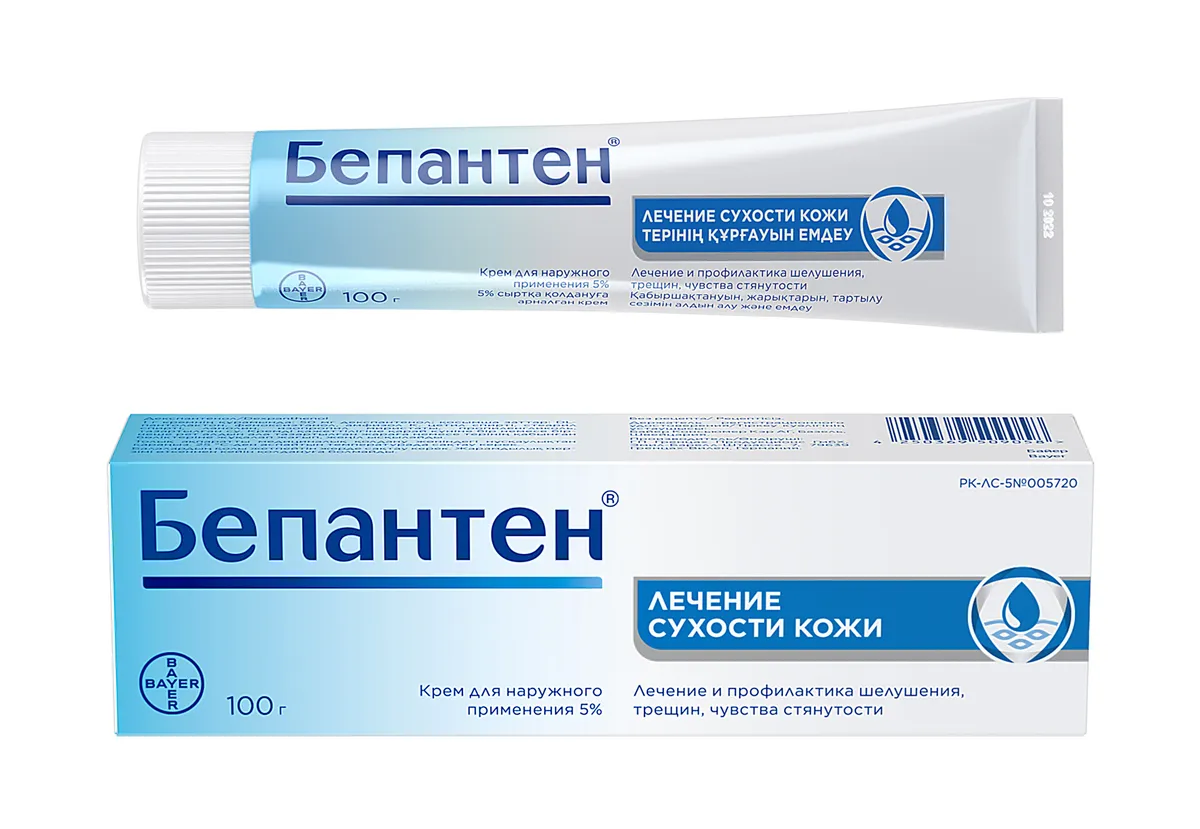 Бепантен 5% 100 г крем для наружного применения
