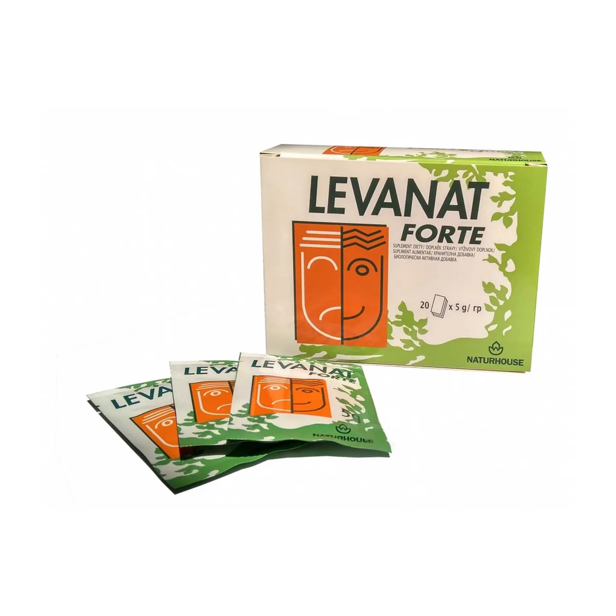 Naturhouse Levanat forte пищевая добавка для детоксикации 5 г №20 саше