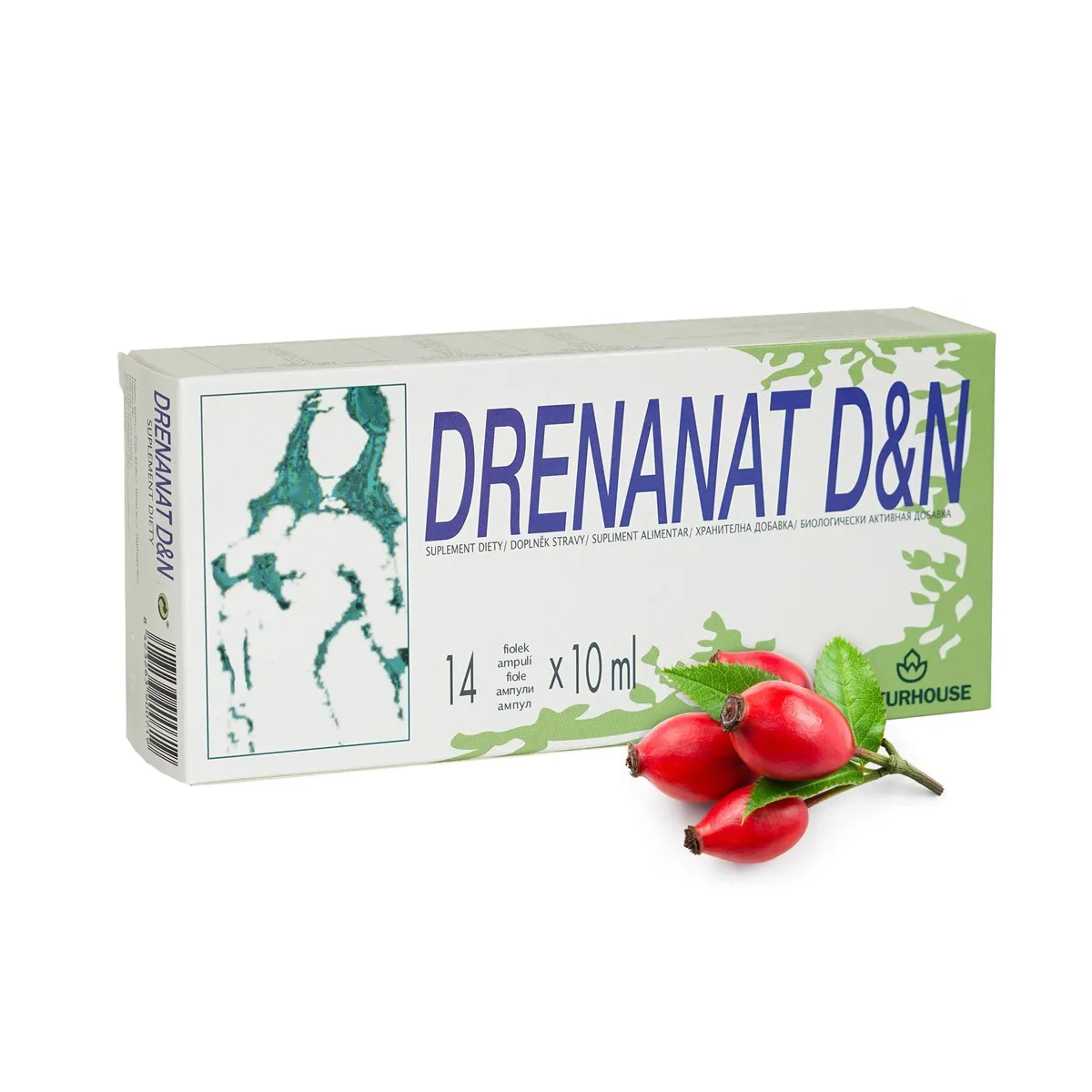 Дренанат D&N суспензия для снижения веса 10 мл №14