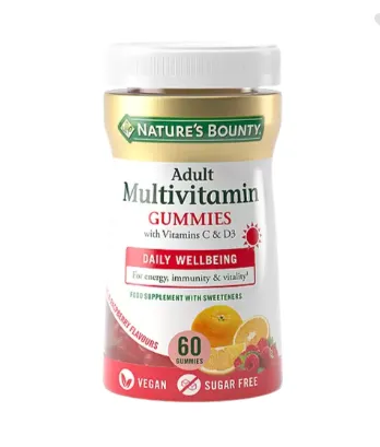 Nature's Bounty Мультивитамины для взрослых жевательные пастилки-гаммис 60 шт