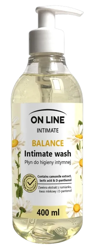 Forte Sweden On Line Balance средство для интимной гигиены с экстрактом ромашки 400 мл