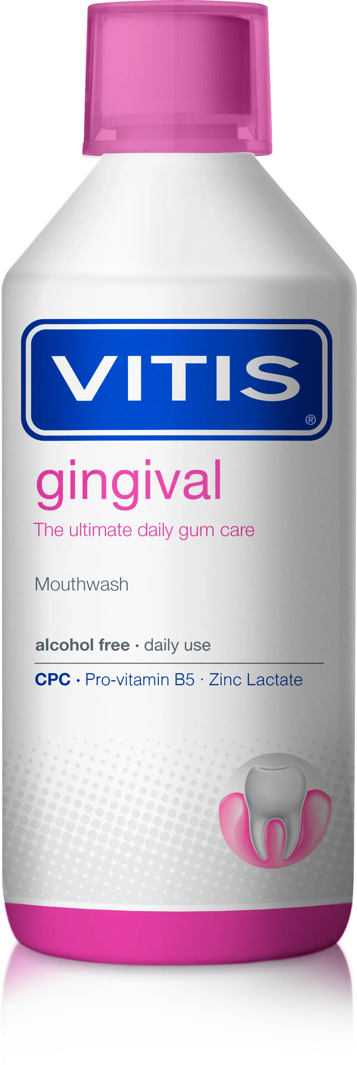 Vitis Gingival ополаскиватель для полости рта при воспалении десен 500 мл