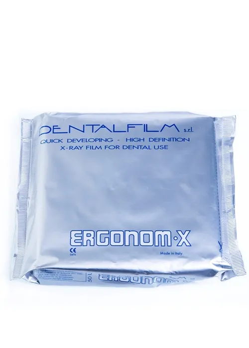 ERGONOM-X пленка рентгеновская самопроявляющаяся 3x4 см 50 шт