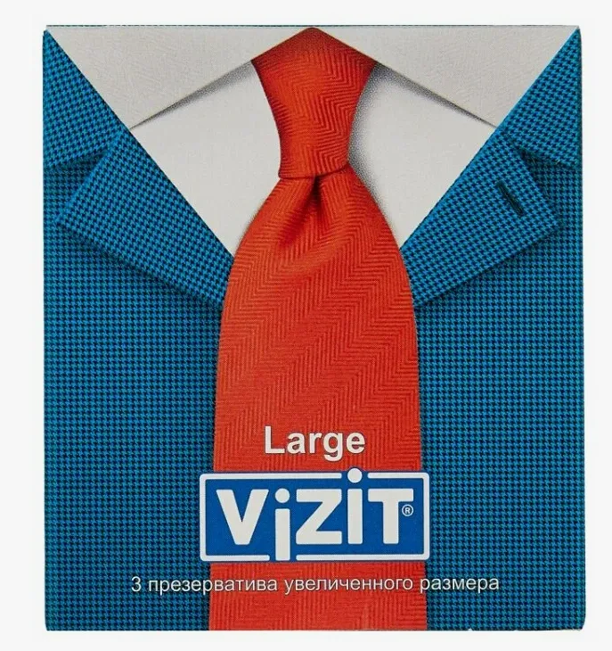 Vizit Презервативы Large 3 шт