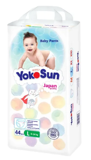 Подгузники - Трусики YokoSun Comfort L44 (9-14 кг)