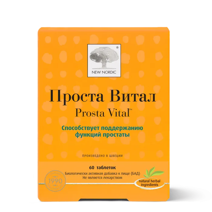 New Nordic Проста Витал таблетки для простаты 60 шт.