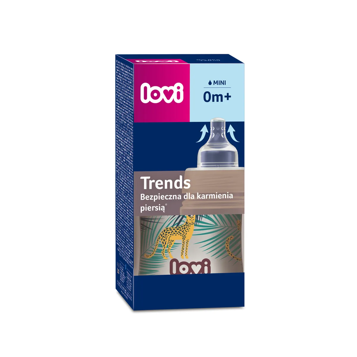 LOVI Trends Jungle Vibes бутылочка антиколиковая 120 мл