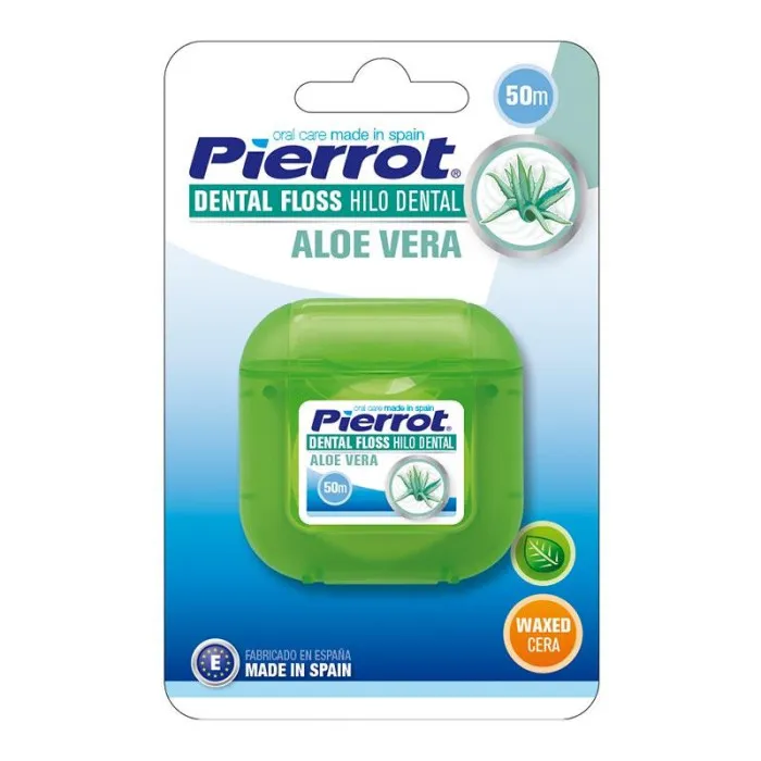 PIERROT зубная нить с алоэ вера 50 м
