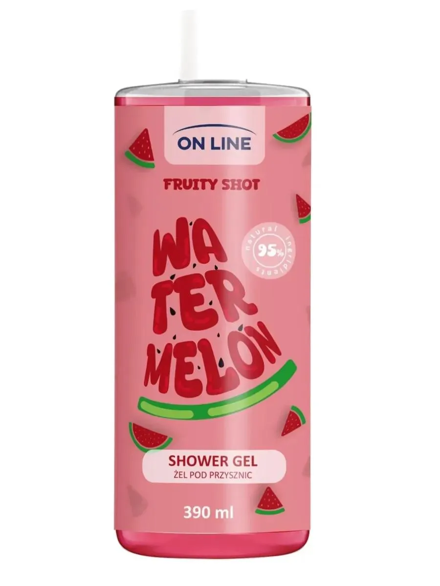 Forte-sweden On line Fruity Shot гель для душа арбуз 390 мл