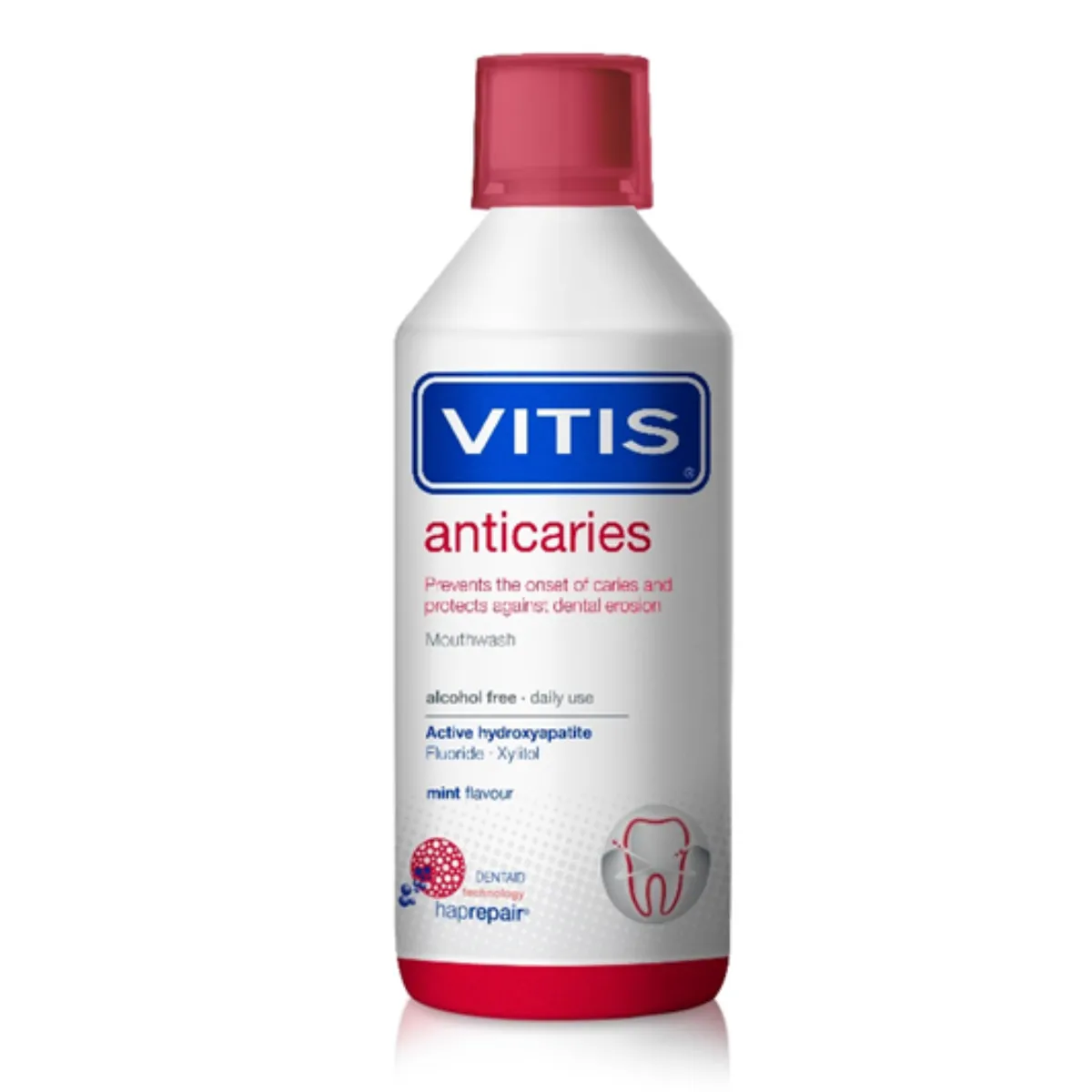 VITIS Ополаскиватель противокариесный 500 мл
